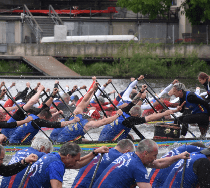 Leistungsteam des Dragons Club Leipzig